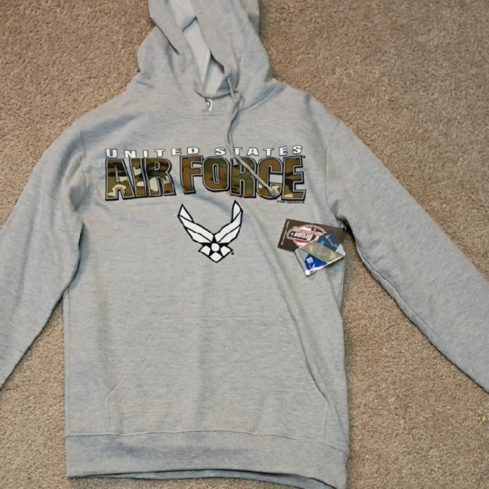 Delta Fleece Gray Hoodie
